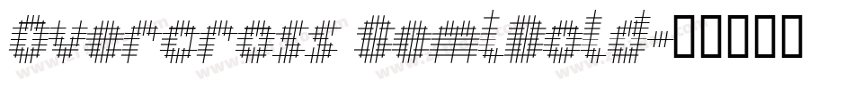 Overcross SemiBold字体转换